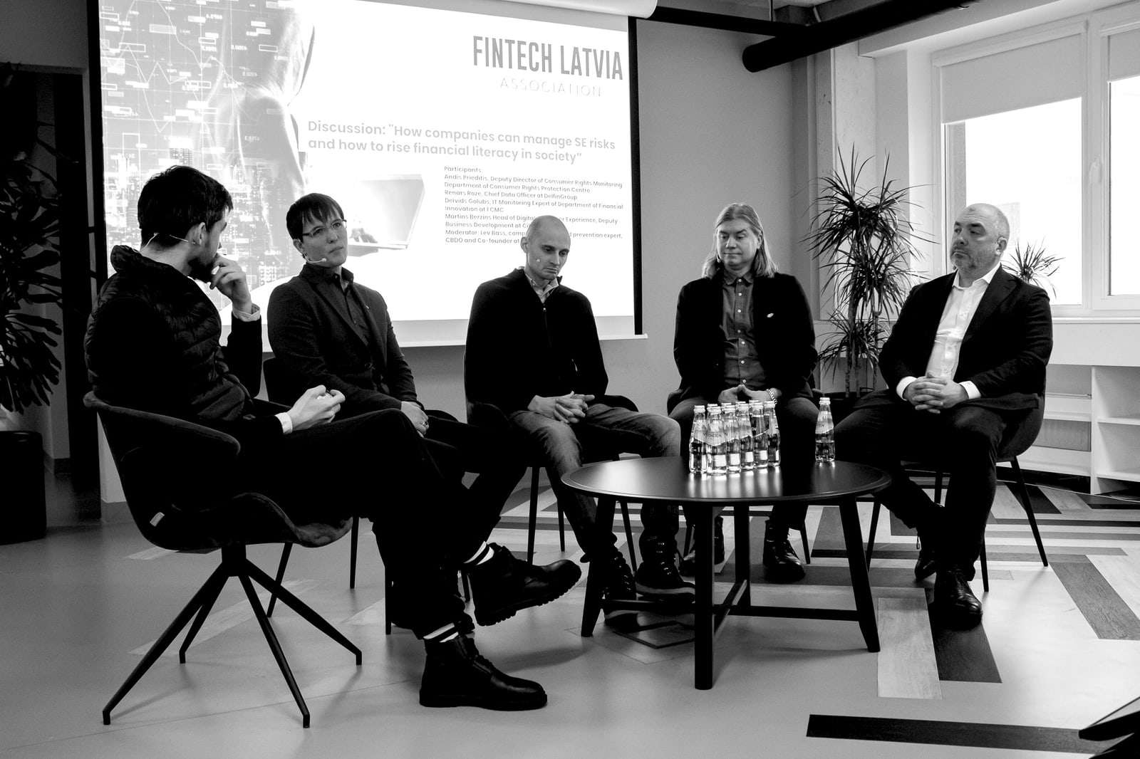 A previous Fintech Latvia Association event